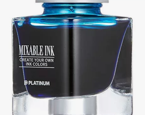 日本PLATINUM白金钢笔瓶装墨水20m...