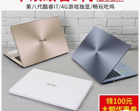 Asus/华硕顽石5代FL8000轻薄学生...