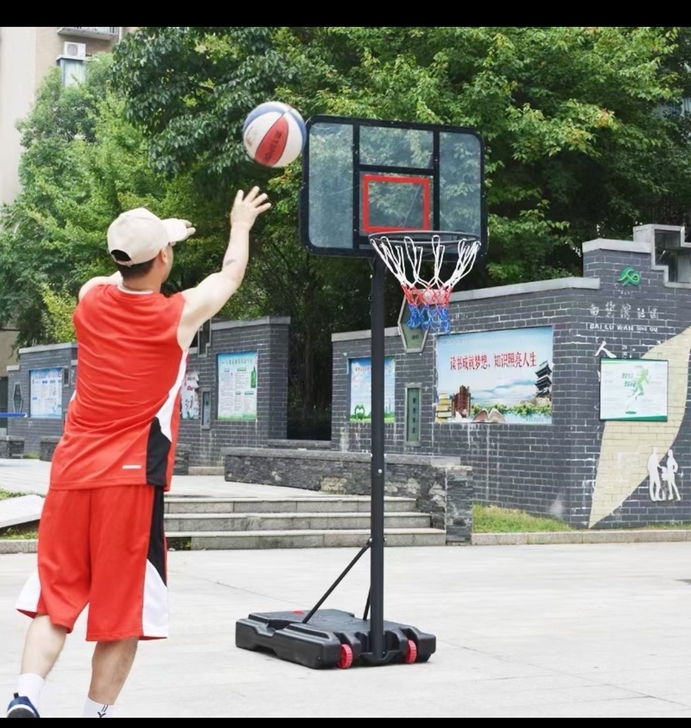 移动篮球架户外儿童篮球架家用可升降