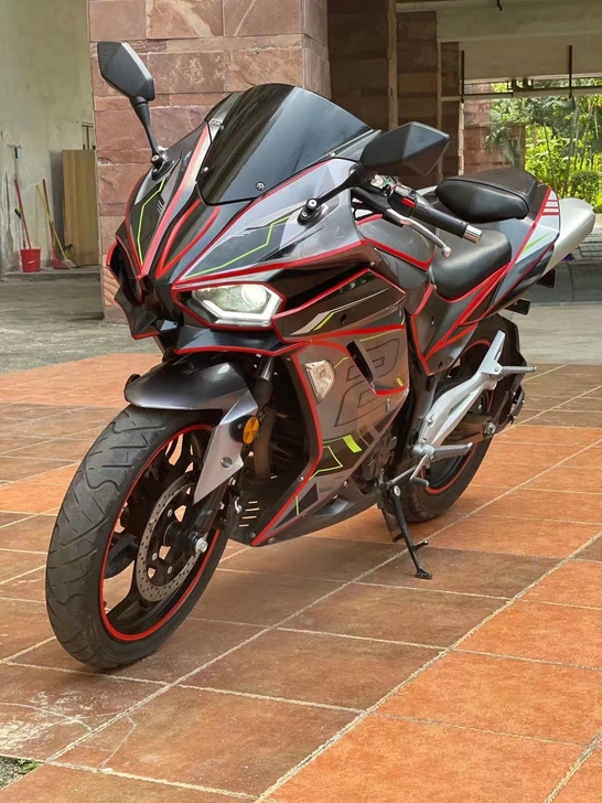 回老家用不上了，国产川崎H2 有牌有证 协...