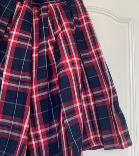 出JK裙子 内有群裤 面料较厚 适合春季秋...