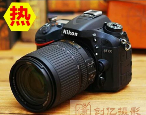 单反新到!全新尼康D7100中端高清专业