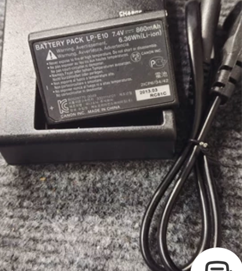 原装佳能单反LP-E10相机充电器 特价原...