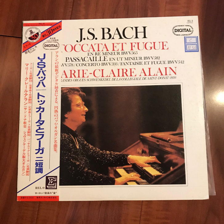 闲置古典唱片 巴赫 Toccata et ...
