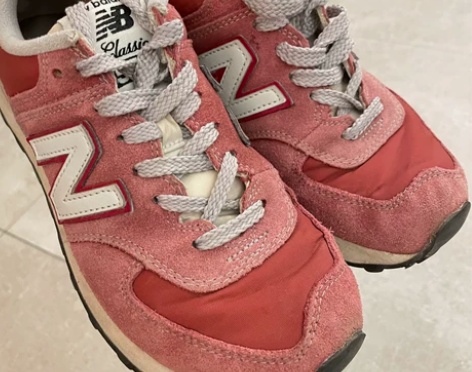 New Balance 574酒红色 36...