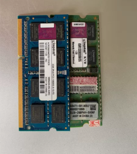 原装拆机,正品金士顿,ddr3,2g内存,...