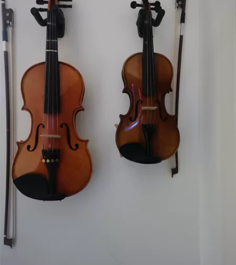 换新琴了，四把小提琴转让。 1/8的小琴2...