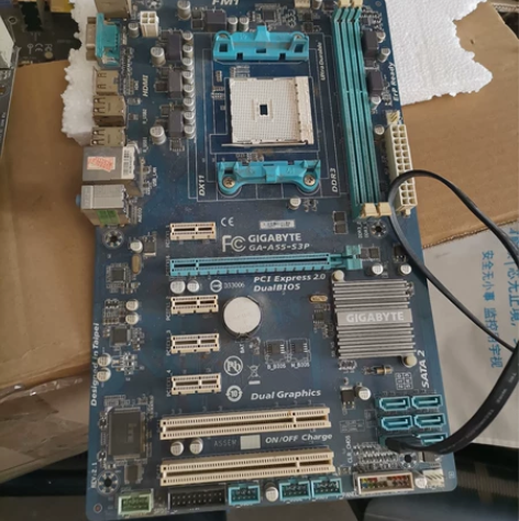 技嘉GA-A55-S3P主板,FM1接口,...