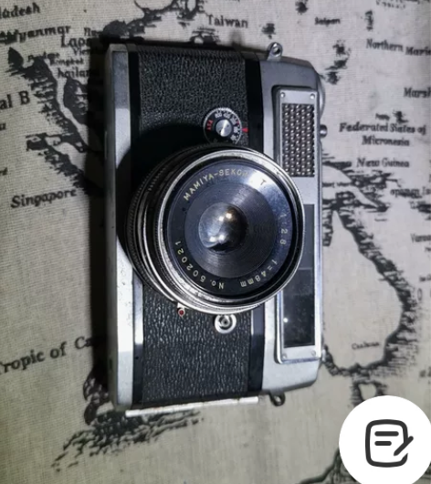 玛米亚mamiya135旁轴机械相机 外观...