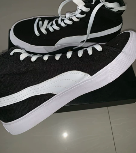 41码PUMA彪马帆布鞋，商场购买三百四十...