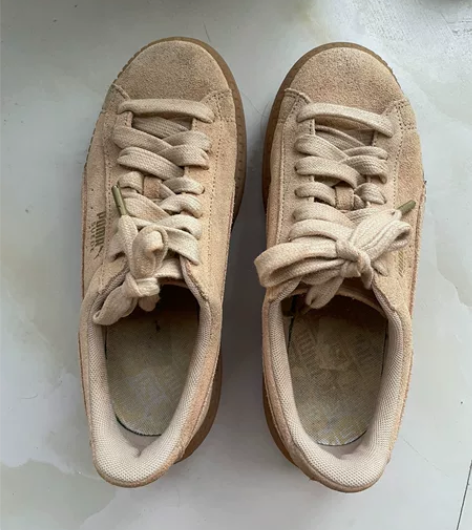 彪马36码厚底鞋 正品 感兴趣的话点“我想...