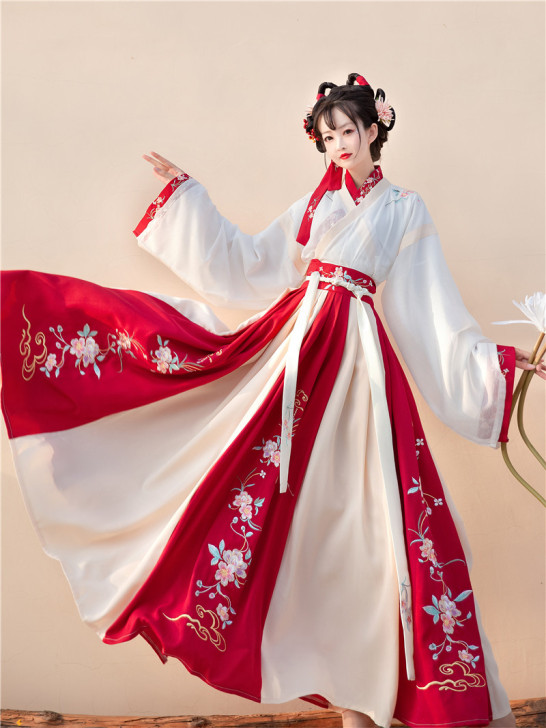古装汉服女正品原创夏季仙气中国风飘逸古风日...