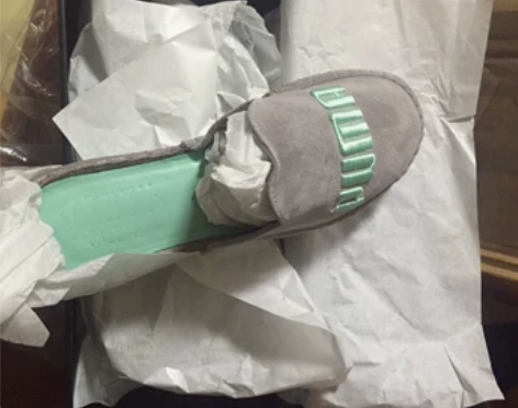 Puma蕾哈娜渔夫鞋，全新，丝绒材质很高级...