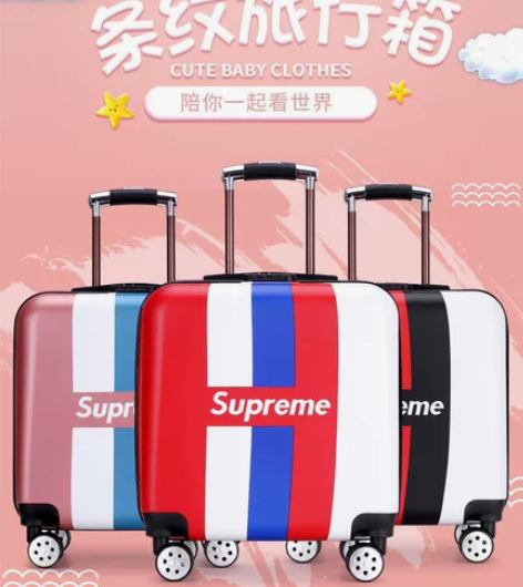 全新卡通旅行箱，儿童行李箱，学生拉杆箱 帮...