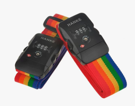 汉客TSA密码锁绑箱带拉杆箱打包带旅行箱加...