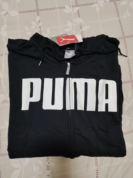 PUMA彪马男子春秋印花连帽外套 ESS ...