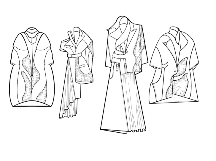 服装设计留学作品集