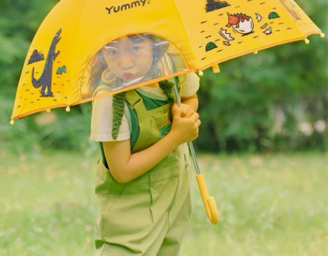 正版mideer弥鹿儿童雨伞幼儿园上学专用...