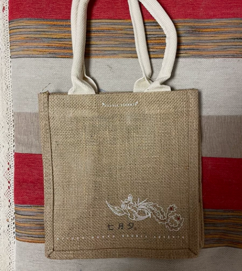 【手提包】#七月夕汉服 亚麻手提包,全新,...