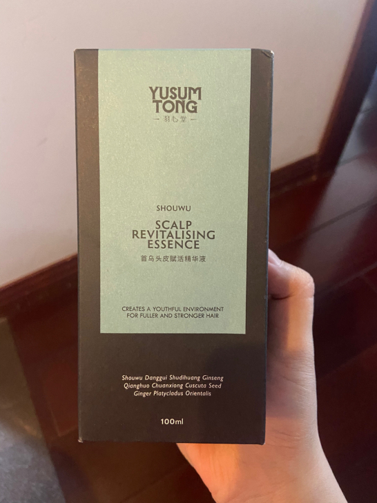 羽心党首乌头皮赋活精华液，日期到明年四月中...