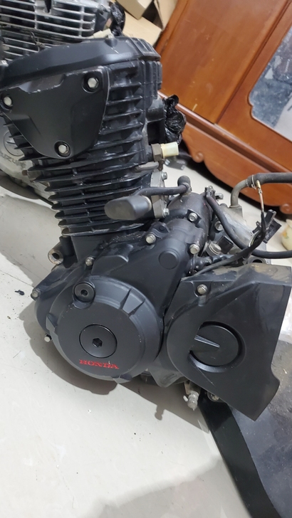 五羊本田cb190，机器状态良好，16年拆车