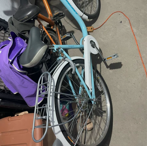 全新美利达自行车，买了没骑过，孩子住校去了...