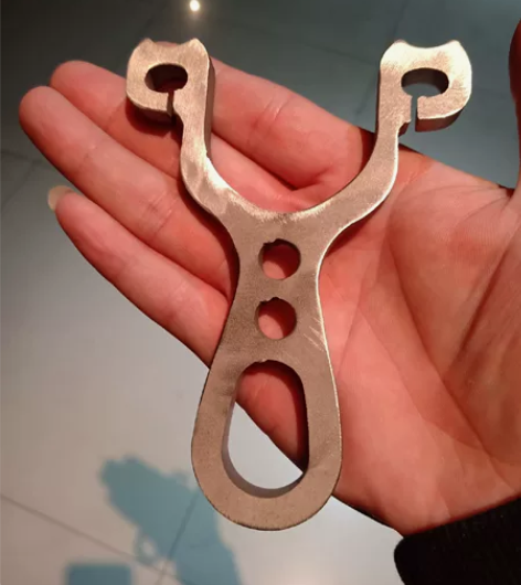 弹弓弓批没打磨没抛光的不锈钢 10㎜厚，红...