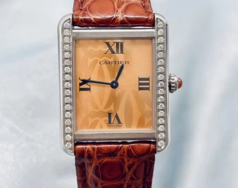 Cartier卡地亚坦克系列（小号）特殊盘...