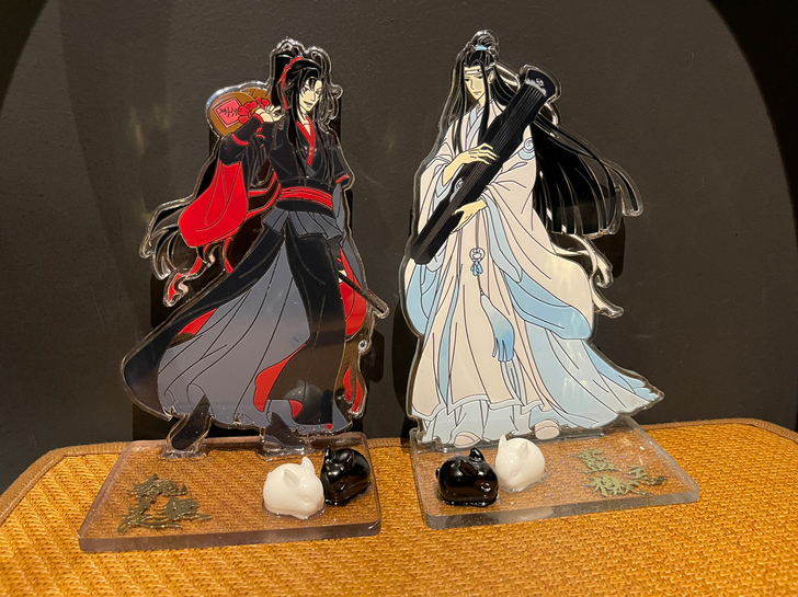 魔-道-祖-师立牌，自制，光人物20厘米。...