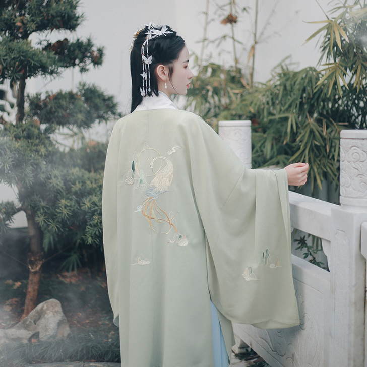 池夏 山鬼青鸾 大袖披风s码