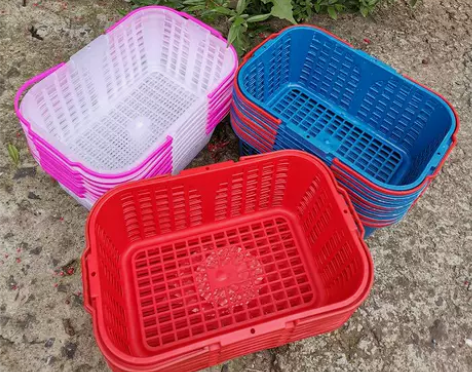 塑料水果水果包邮厂家直供2-12斤手提平底...