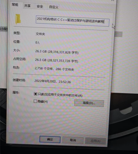 2021年 机构培训 C C++驱动过保护...