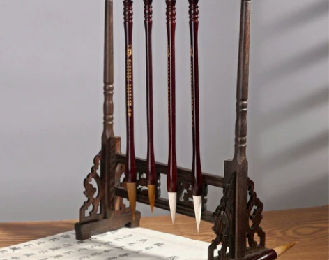 全新笔架笔挂12挂毛笔挂毛笔架 挂毛笔架子...