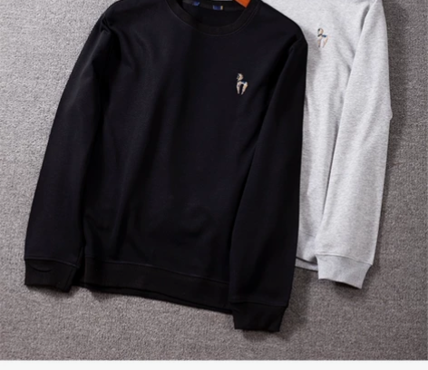 海澜之家刺绣小马标卫衣男长袖打底衫套头春秋...