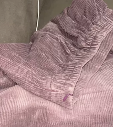 秋冬高腰灯芯绒半身裙女加厚百搭A字裙中长松...