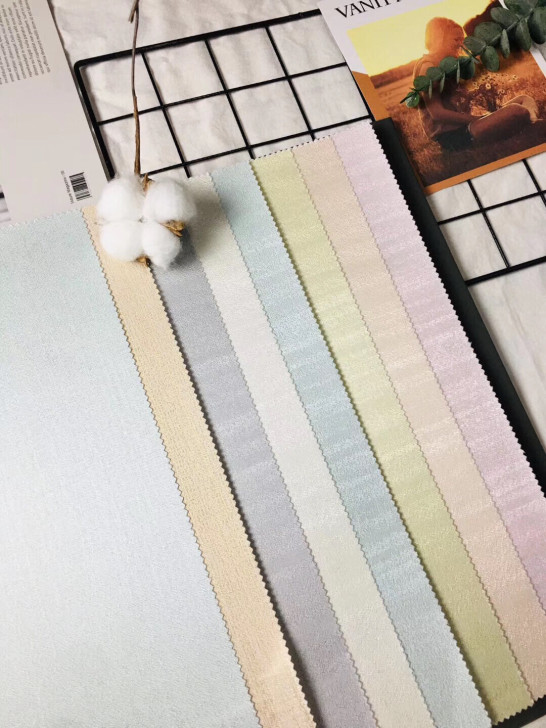 高精密色织提花素色