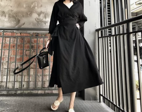 2018春夏季新品超宽松大码孕妇装V领性感...