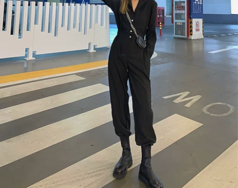 ?【2月24日10点早春焕新】V领工装多扣...