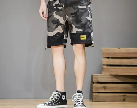 短裤男士夏季外穿直筒宽松休闲运动裤衩韩版潮...