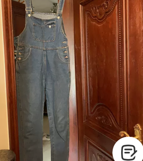 背带牛仔裤 m 感兴趣的话点“我想要”和我...