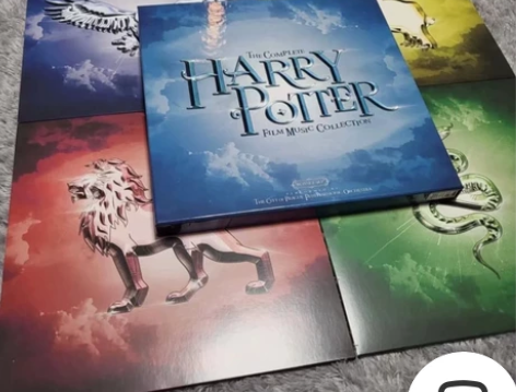 现货 哈利波特电影原声，限量套盒黑胶彩胶4...