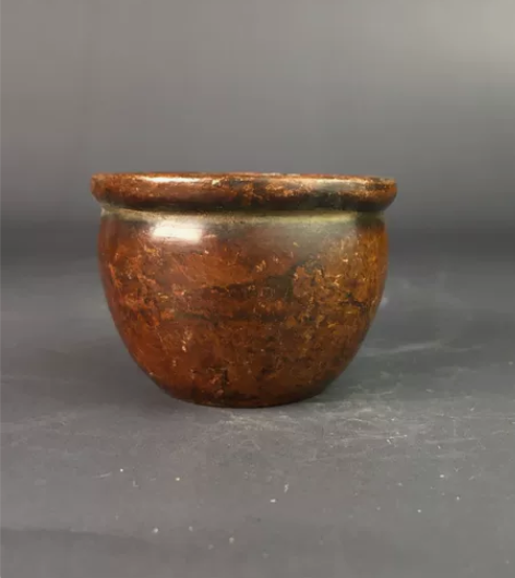 古玩古董老铜器收藏老货纯铜缸香炉香薰炉聚财...