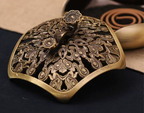 普云 吉祥如意盘香炉家用仿古薰香炉沉檀香熏...