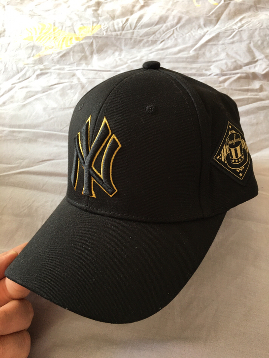 刺绣棒球帽ny帽子MLB鸭舌帽女遮阳帽子防...