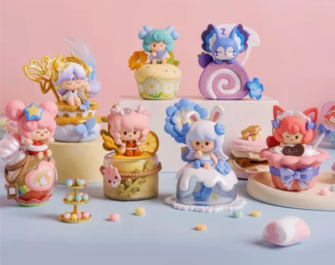 王者荣耀官方正版峡谷甜品屋系列盲盒手办可爱...