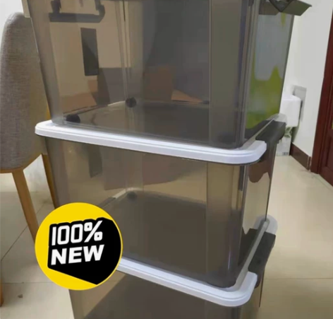 【全新一套3个】55升 收纳箱家用储物箱透...