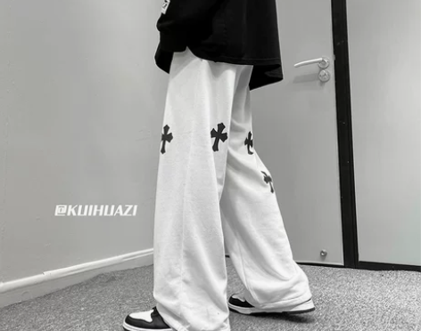 【暖春价】休闲裤男欧美高街vibe风裤子秋...