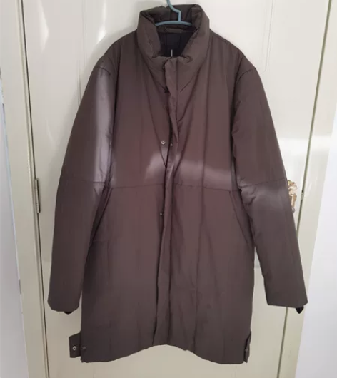 七成新羽绒服男 包邮 580购买于实体店，...