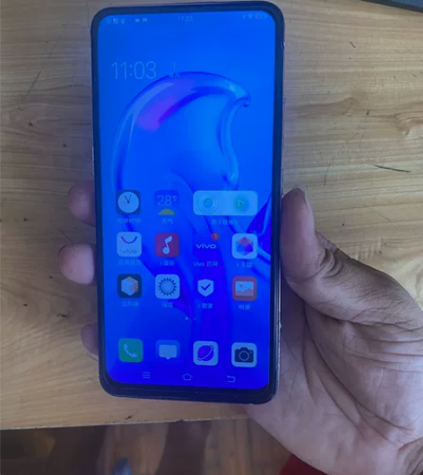 vivo X27，8+128，换的国产屏指...