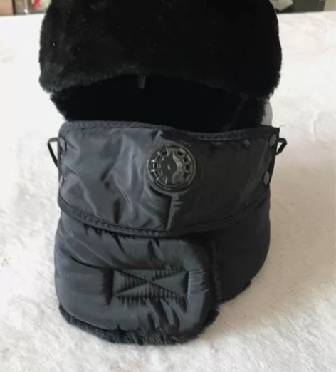 冬季保暖雷锋帽男青年加厚防寒东北棉帽户外骑...